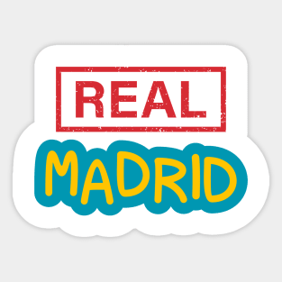 Real Madrid FC Classic Sticker
